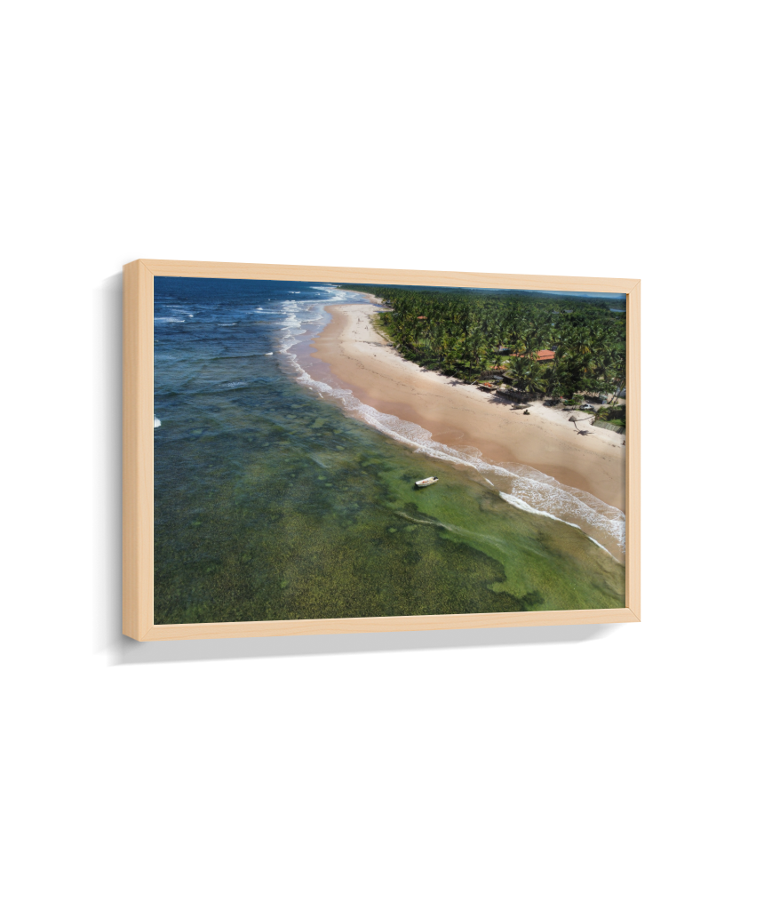 Quadro Praia de Algodões - Horizontal