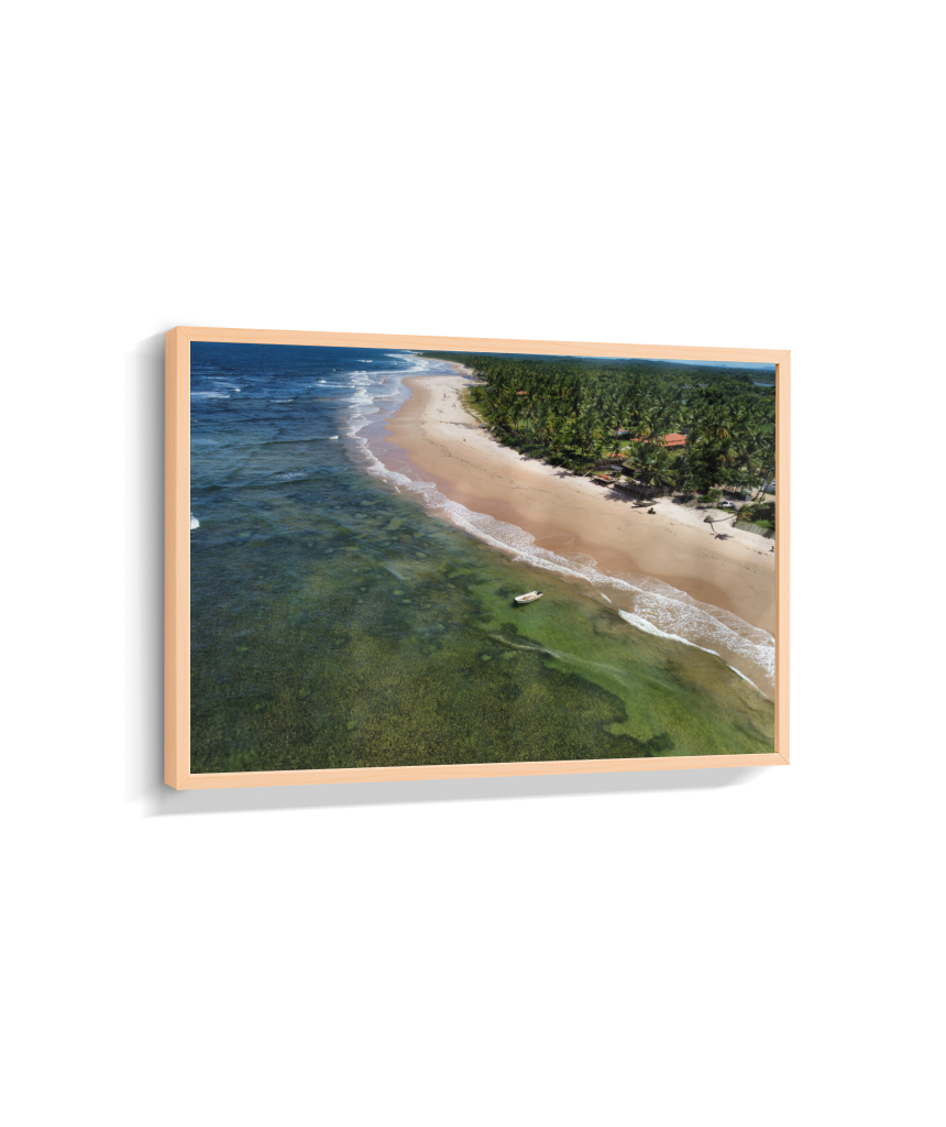 Quadro Praia de Algodões - Horizontal