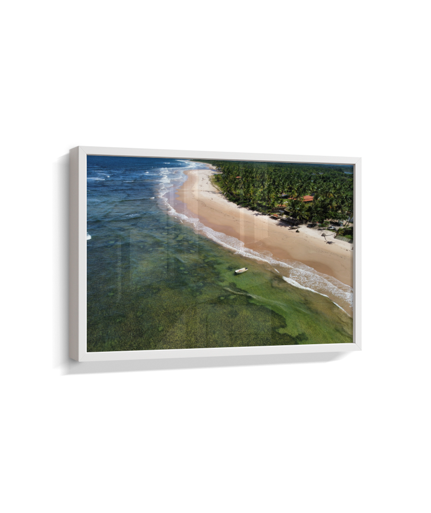 Quadro Praia de Algodões - Horizontal