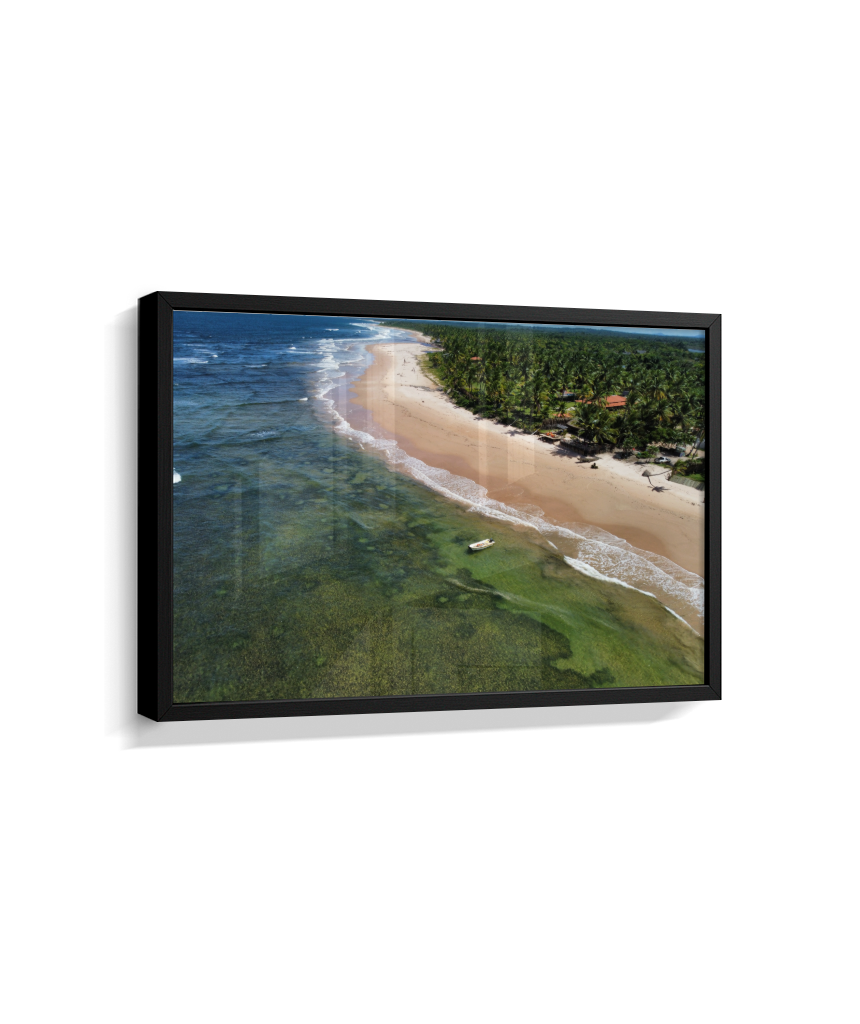 Quadro Praia de Algodões - Horizontal