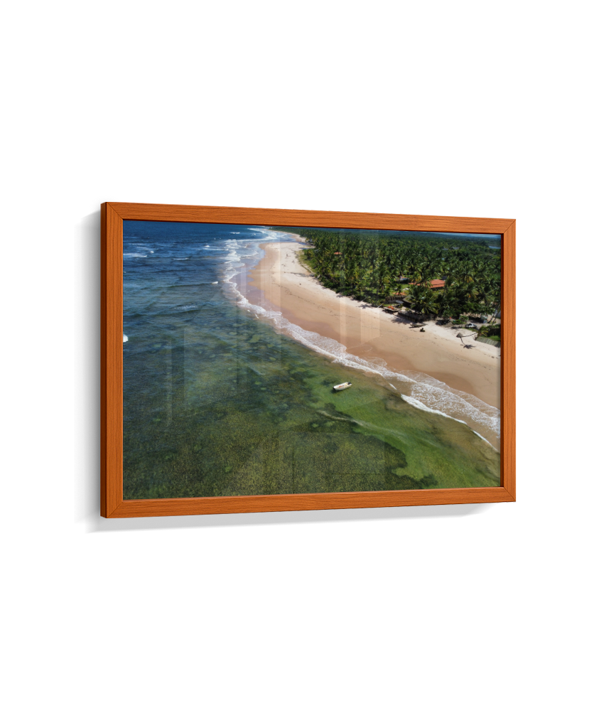 Quadro Praia de Algodões - Horizontal