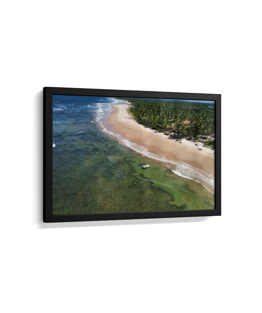 Quadro Praia de Algodões - Horizontal