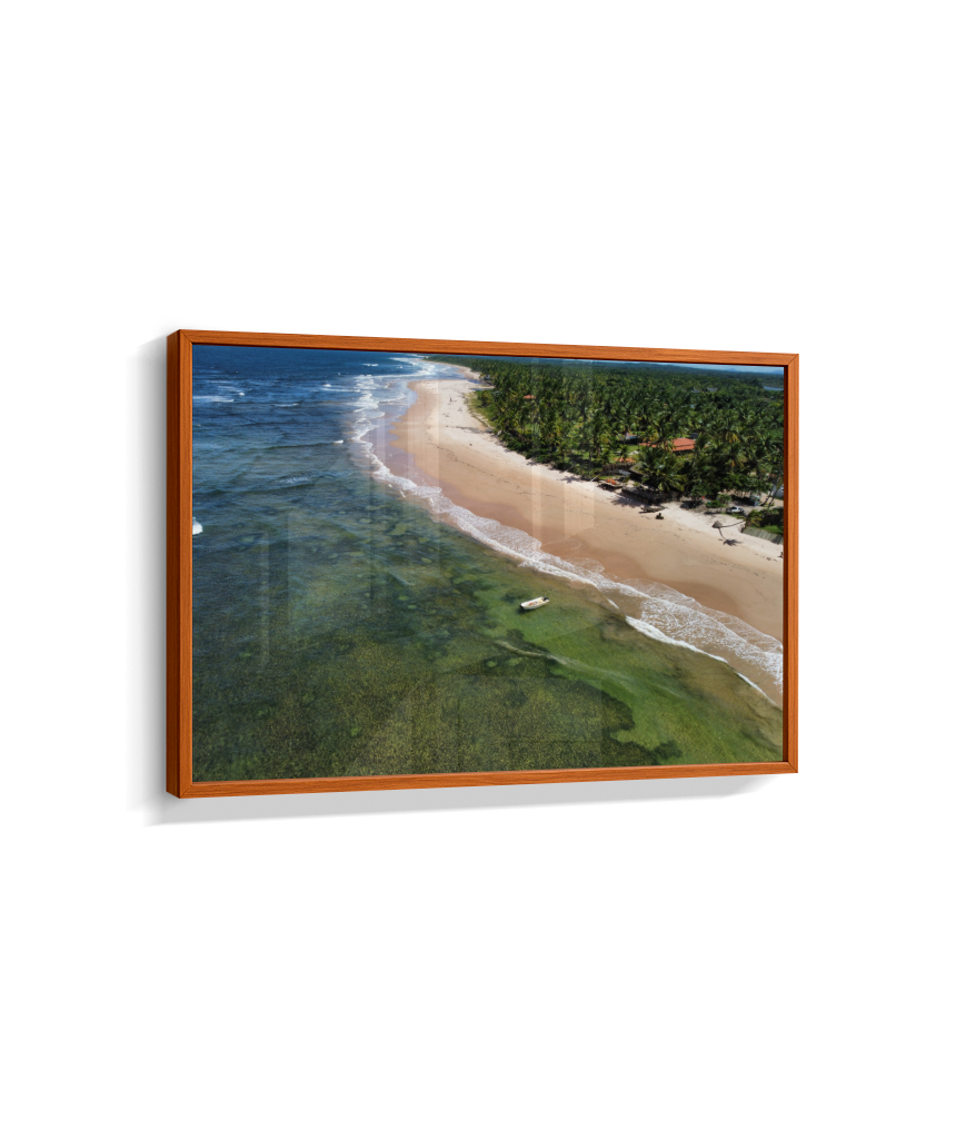 Quadro Praia de Algodões - Horizontal