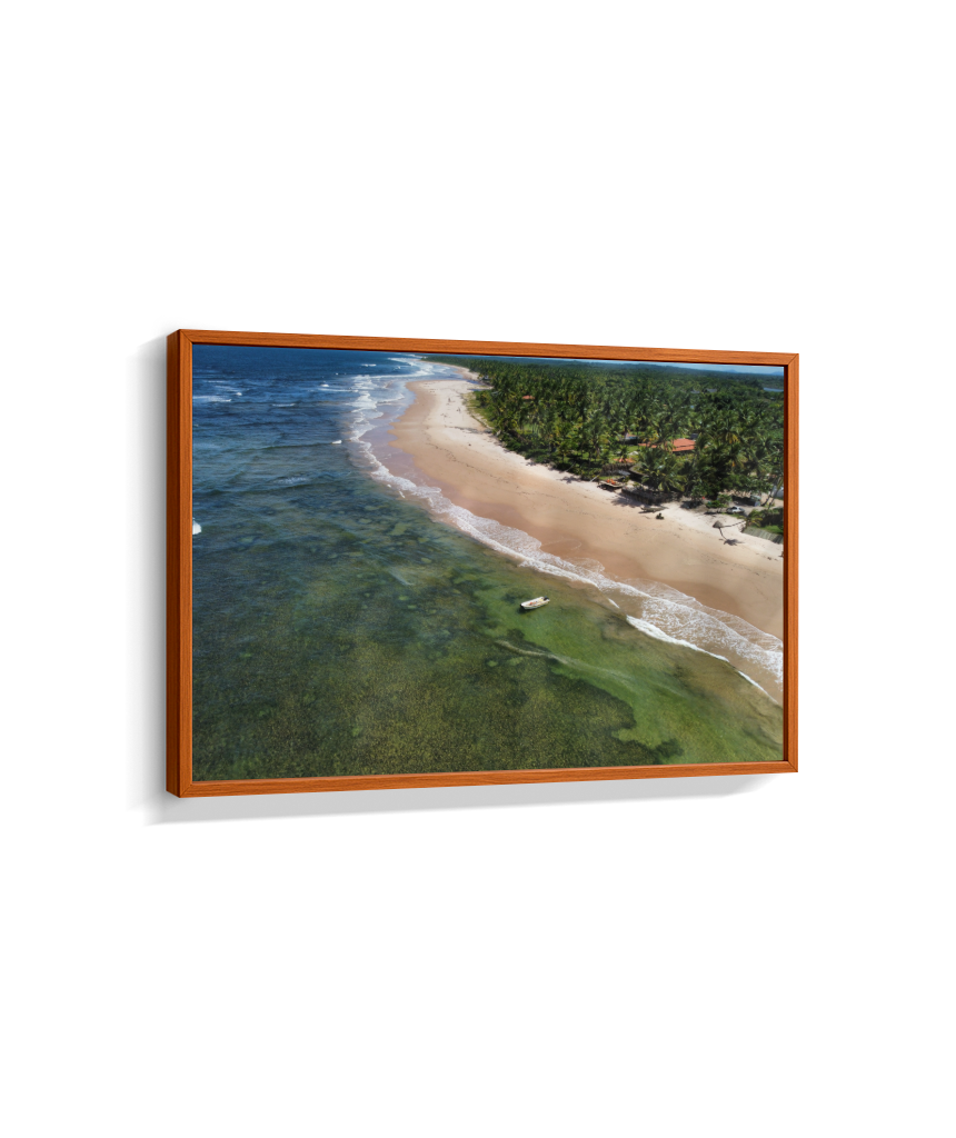 Quadro Praia de Algodões - Horizontal