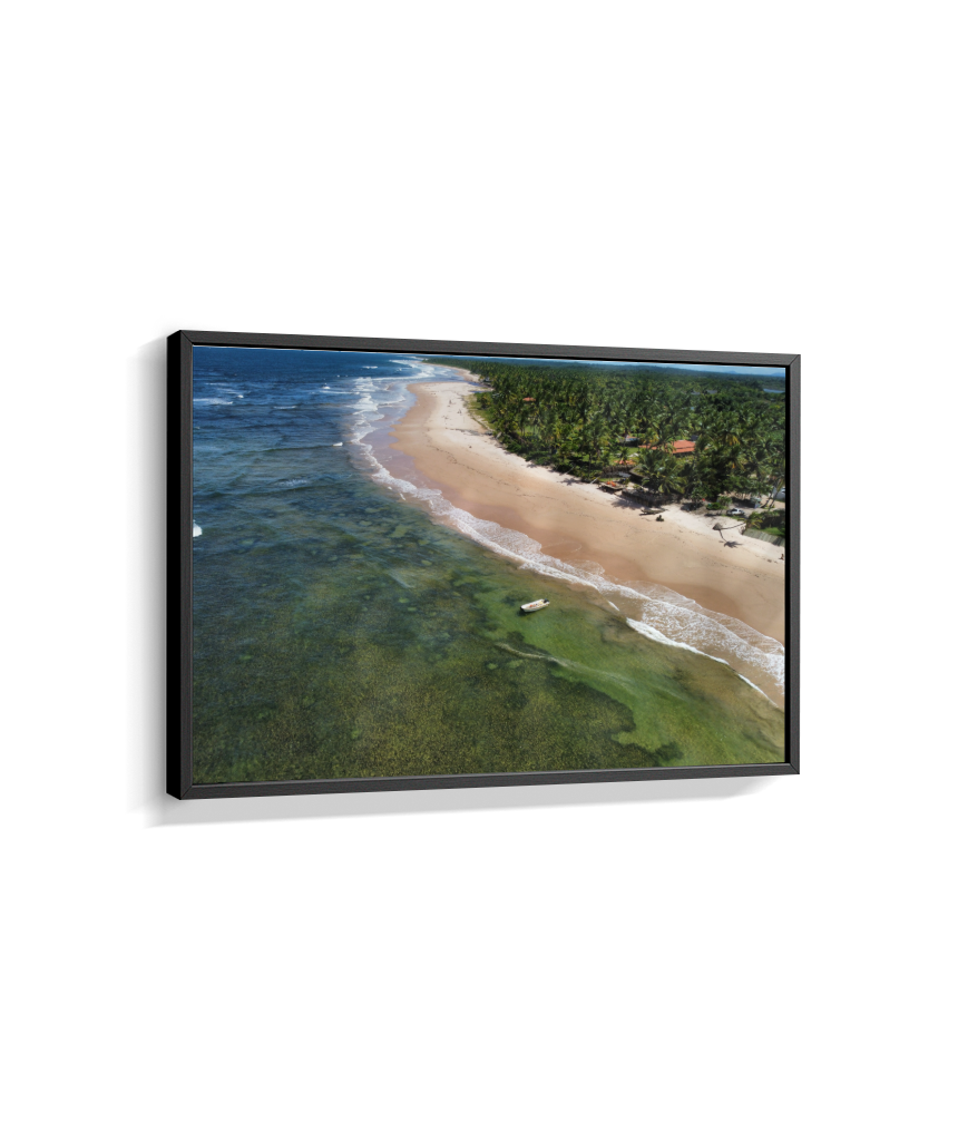 Quadro Praia de Algodões - Horizontal