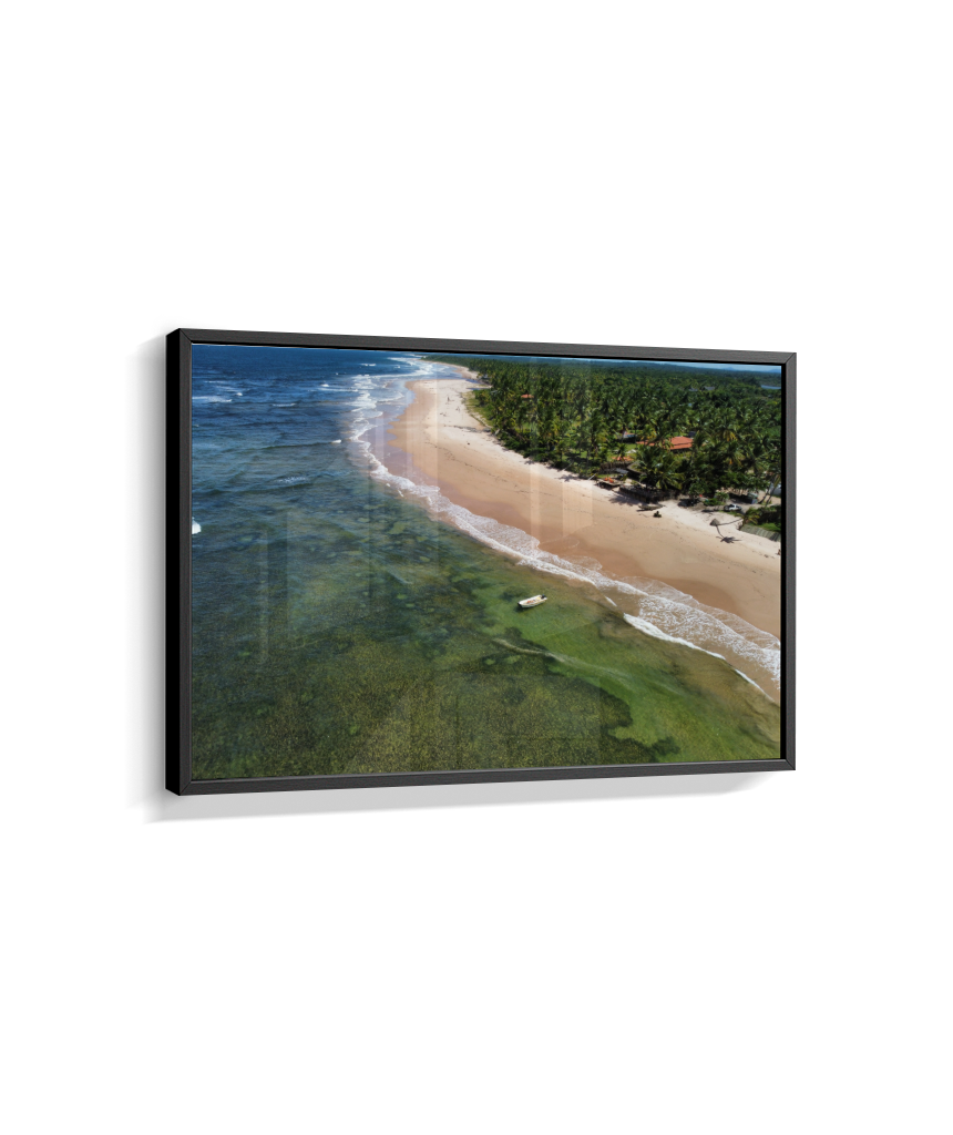 Quadro Praia de Algodões - Horizontal