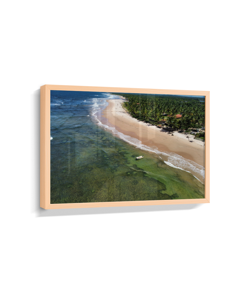 Quadro Praia de Algodões - Horizontal