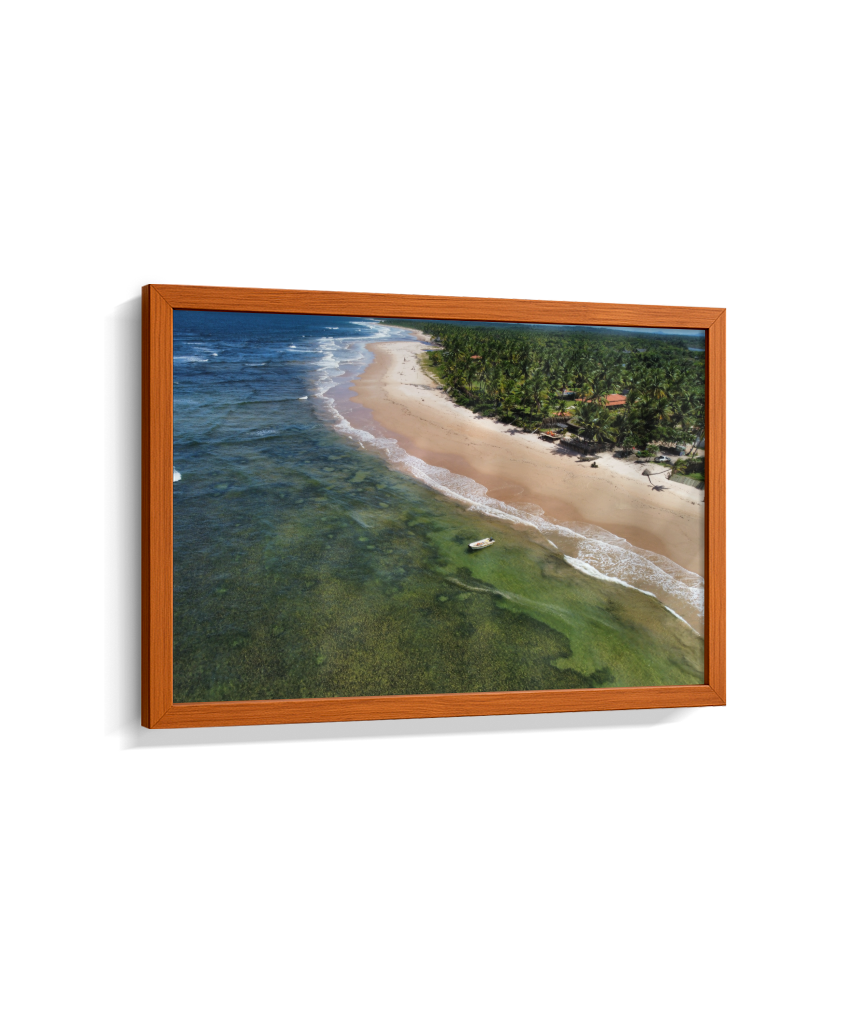 Quadro Praia de Algodões - Horizontal
