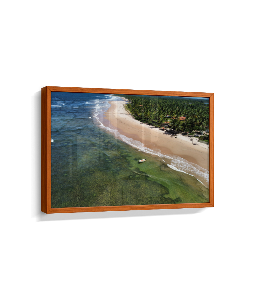 Quadro Praia de Algodões - Horizontal