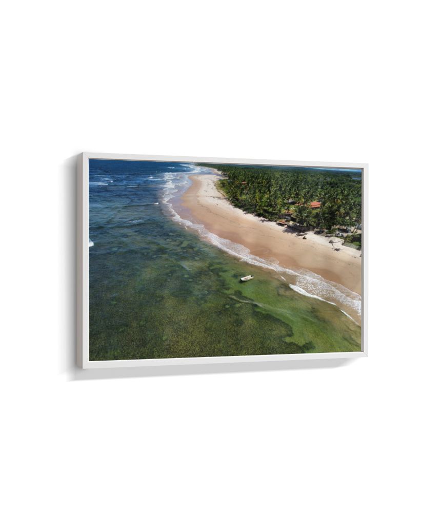 Quadro Praia de Algodões - Horizontal
