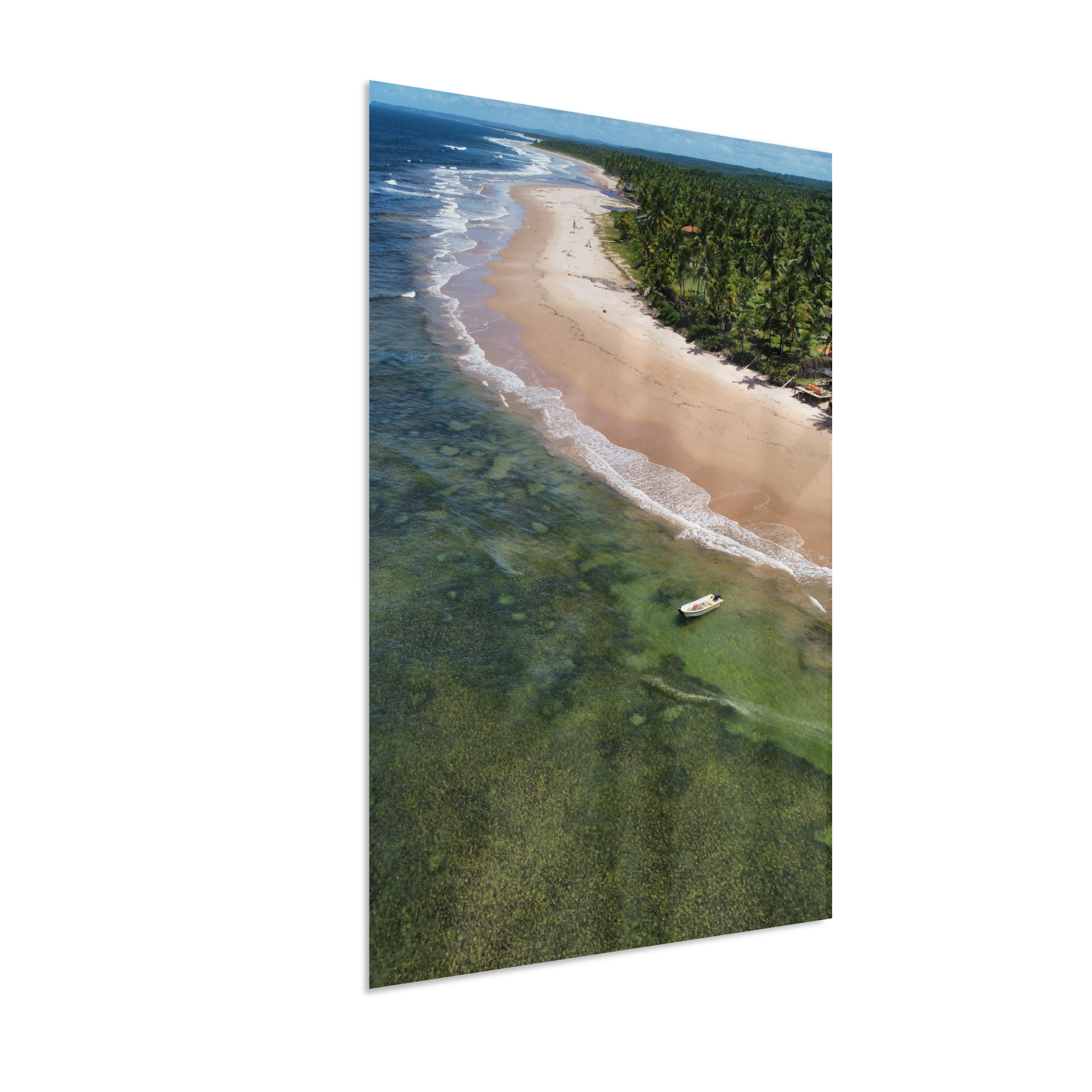 Quadro Praia de Algodões - Vertical