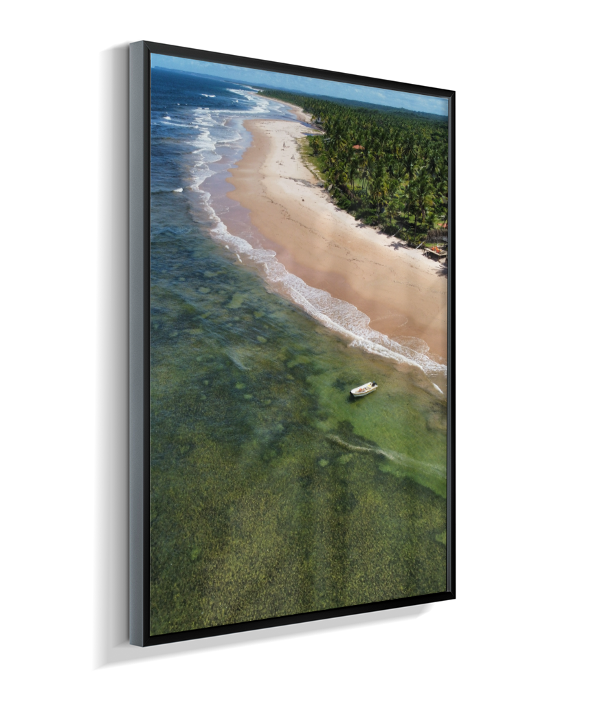 Quadro Praia de Algodões - Vertical