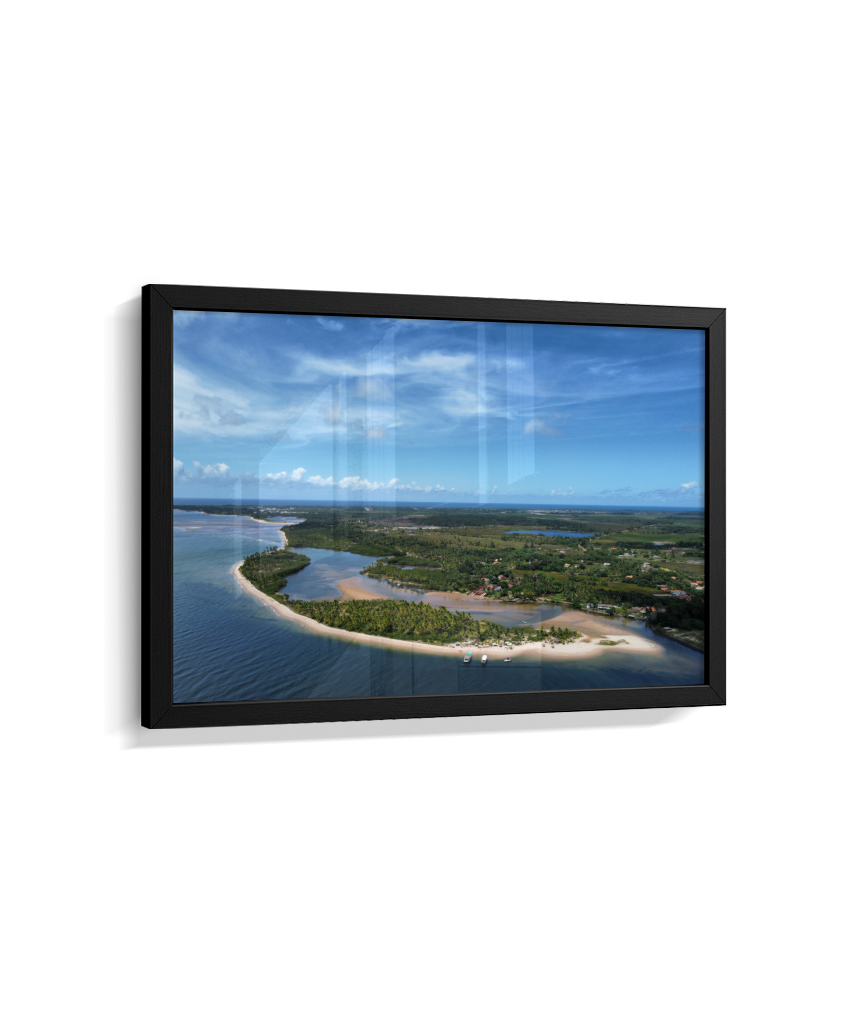 Quadro Ilha do Goio - Retangular