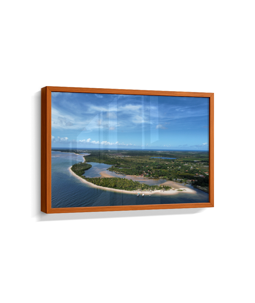 Quadro Ilha do Goio - Retangular
