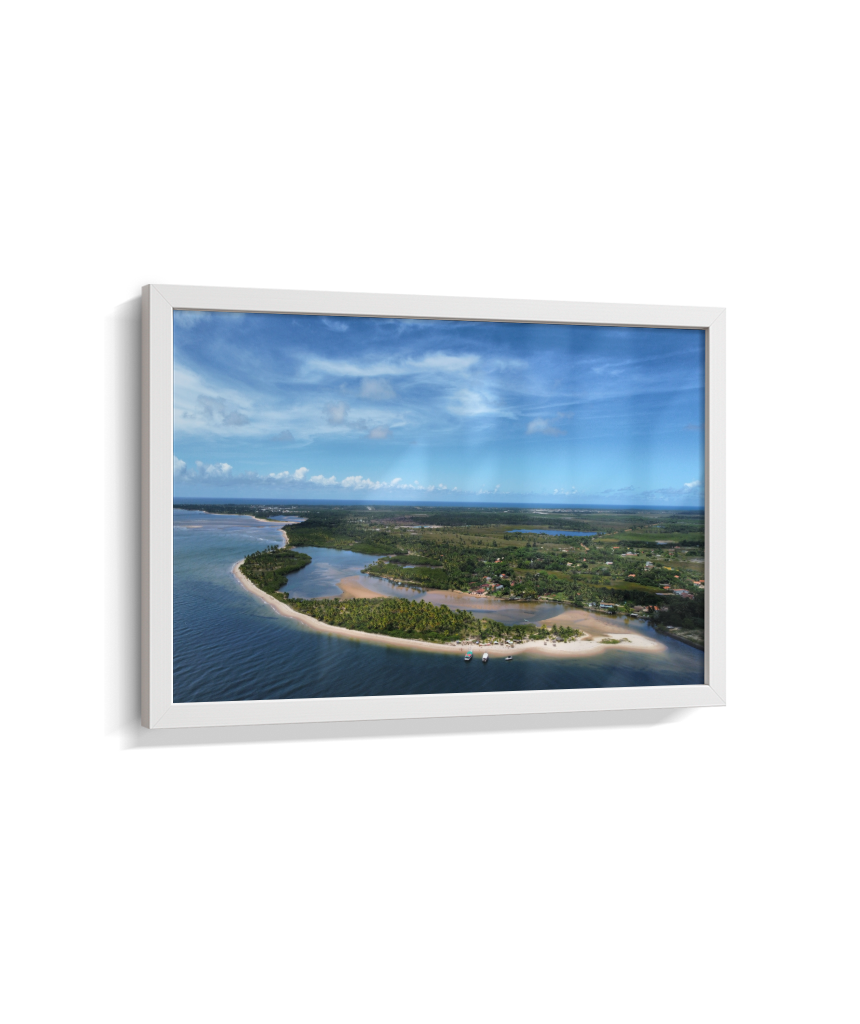 Quadro Ilha do Goio - Retangular