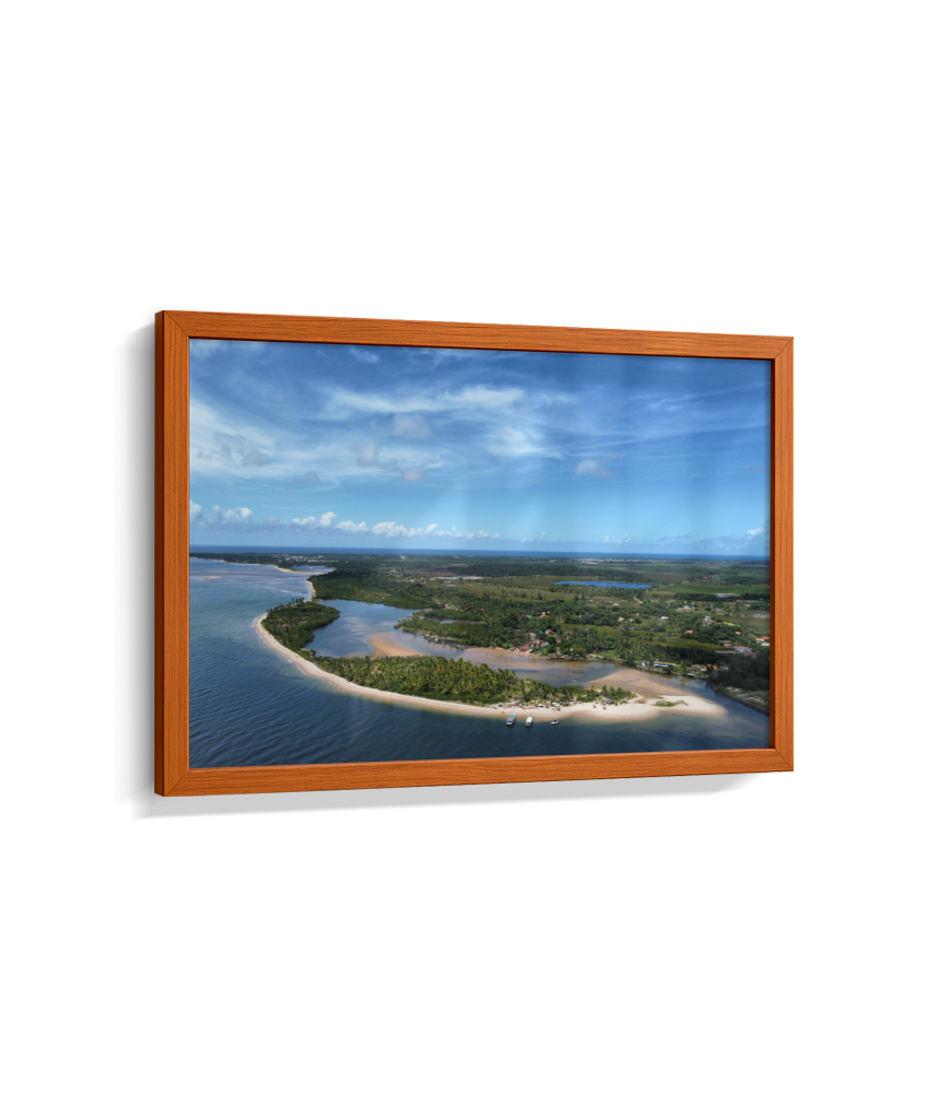 Quadro Ilha do Goio - Retangular