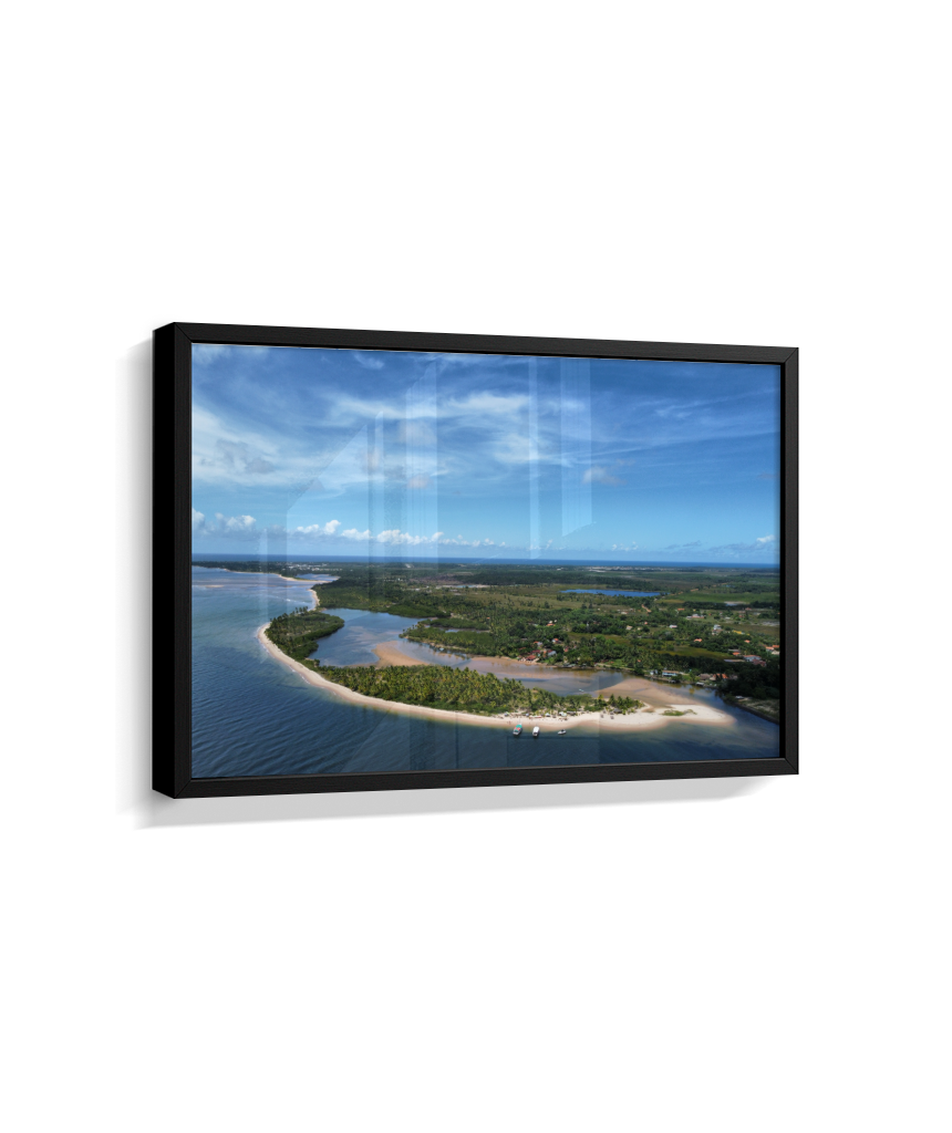 Quadro Ilha do Goio - Retangular