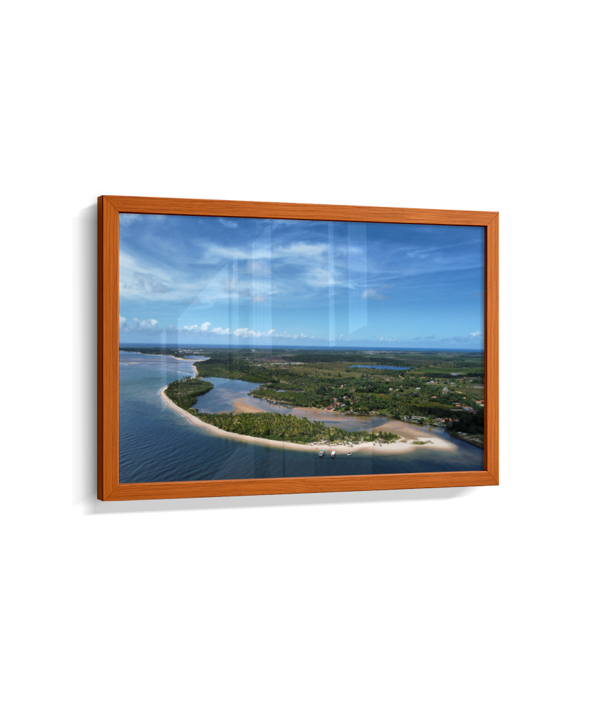 Quadro Ilha do Goio - Retangular