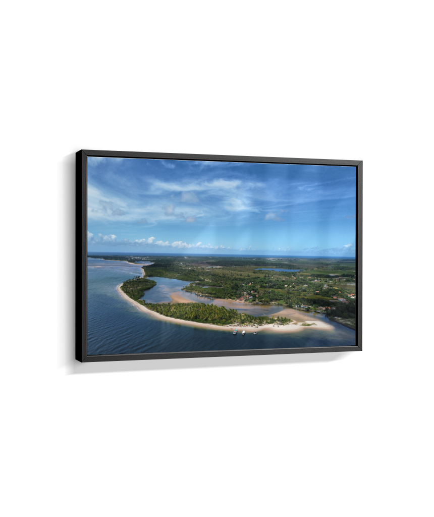 Quadro Ilha do Goio - Retangular