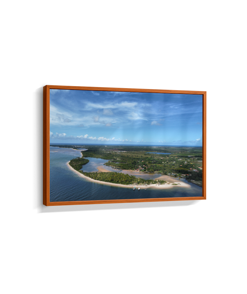 Quadro Ilha do Goio - Retangular