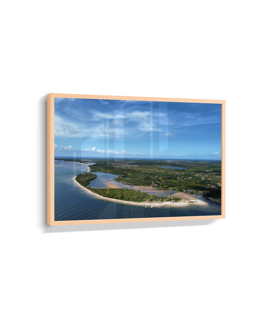 Quadro Ilha do Goio - Retangular