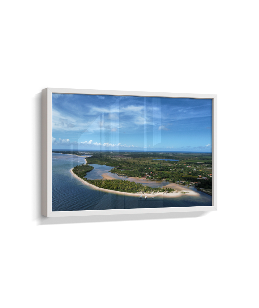 Quadro Ilha do Goio - Retangular