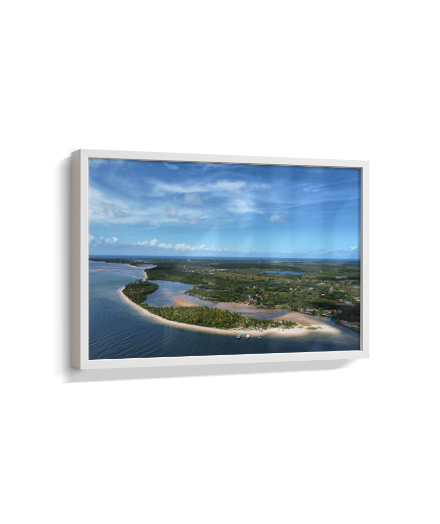 Quadro Ilha do Goio - Retangular