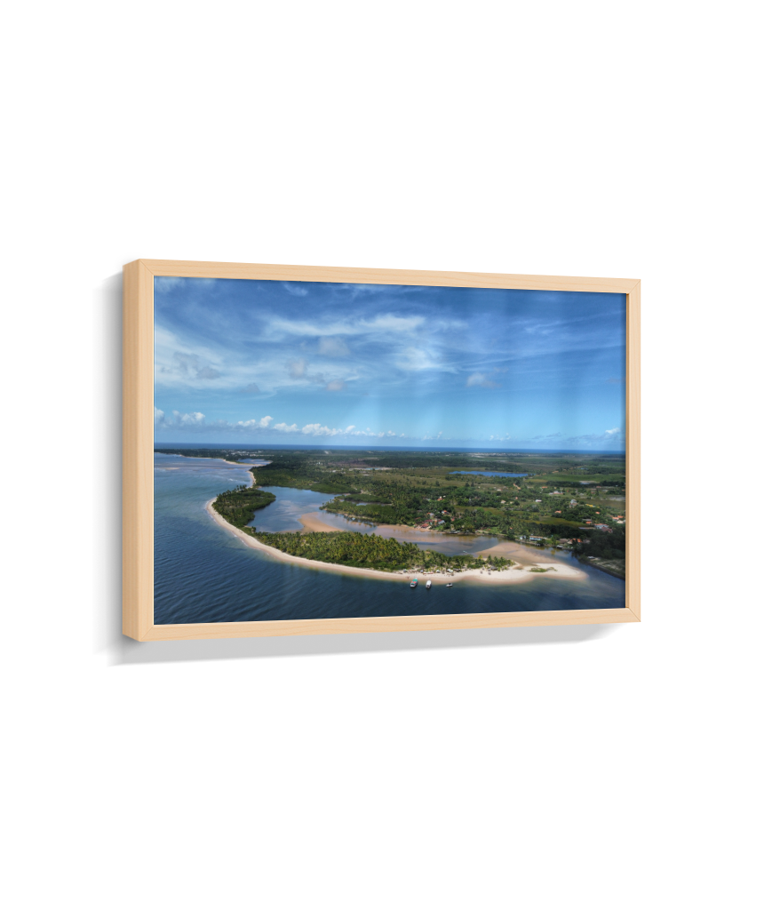 Quadro Ilha do Goio - Retangular