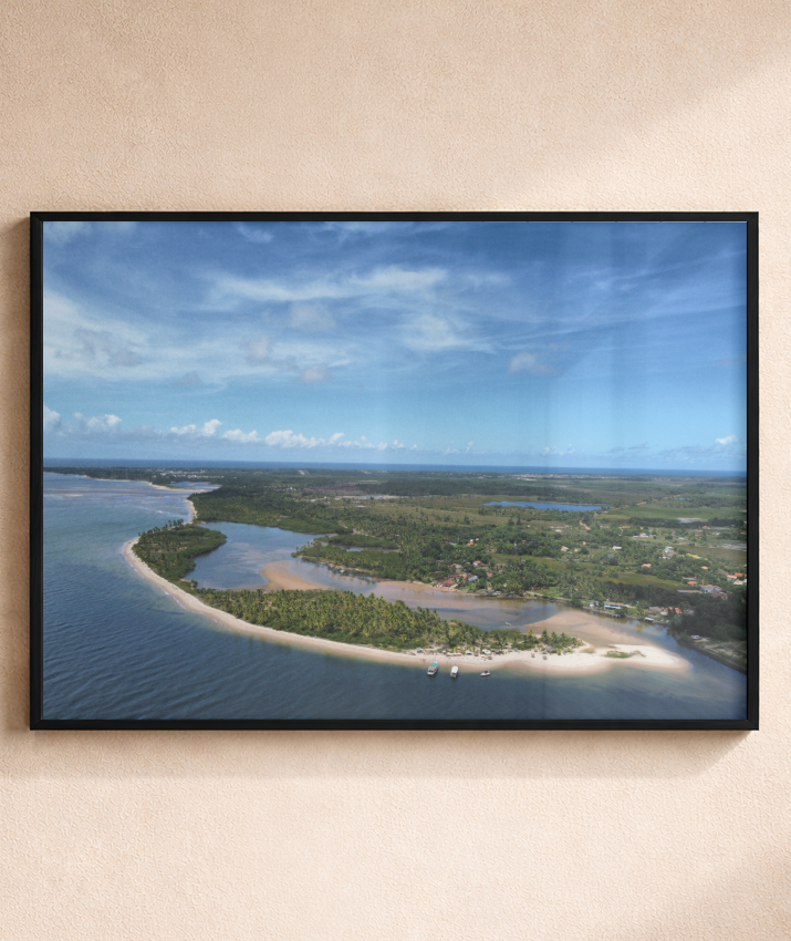 Quadro Ilha do Goio - Retangular
