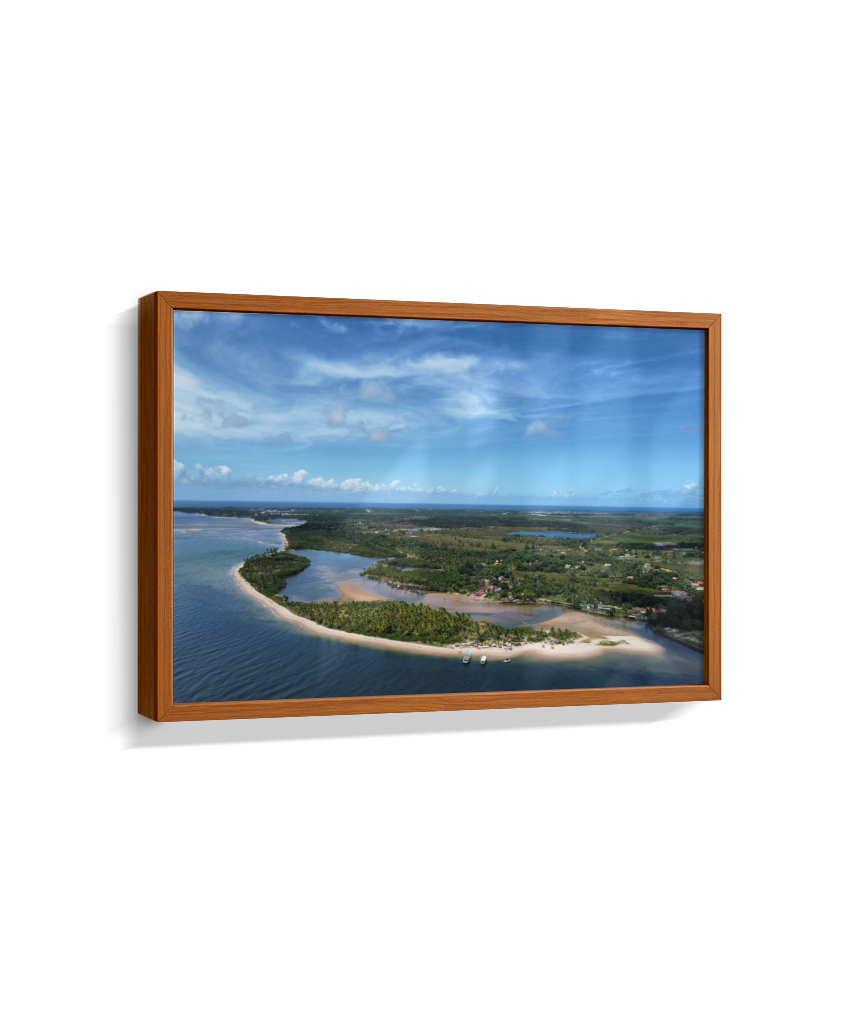Quadro Ilha do Goio - Retangular