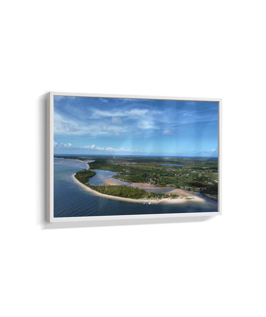 Quadro Ilha do Goio - Retangular