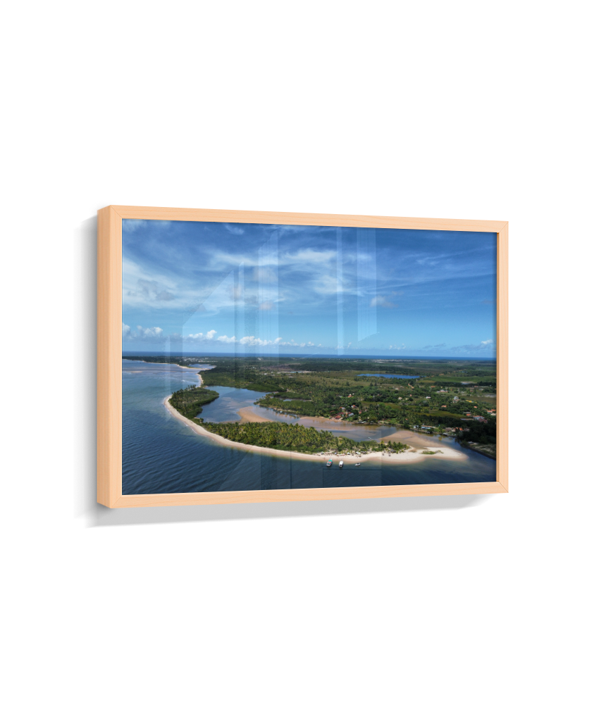 Quadro Ilha do Goio - Retangular