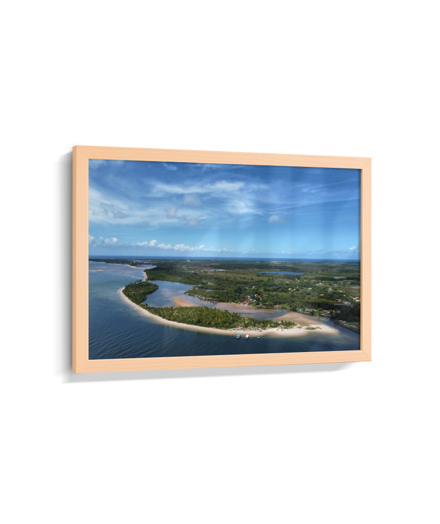 Quadro Ilha do Goio - Retangular