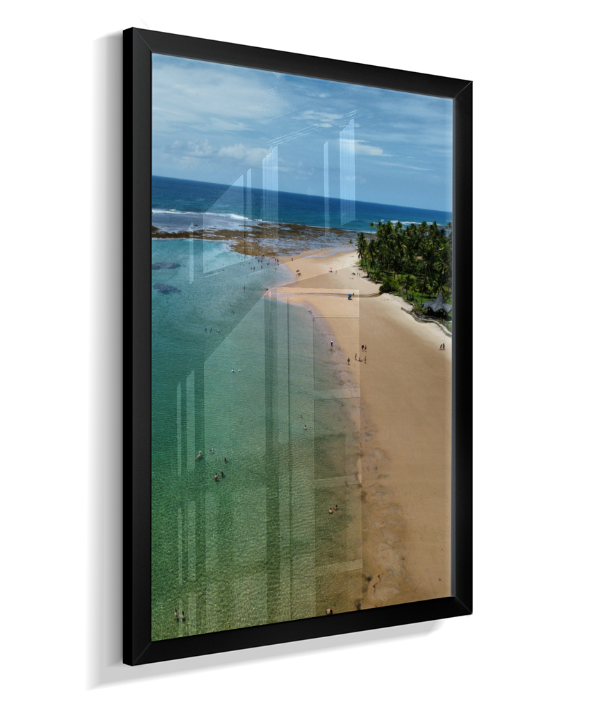 Quadro Praia Taipus de Fora - Vertical