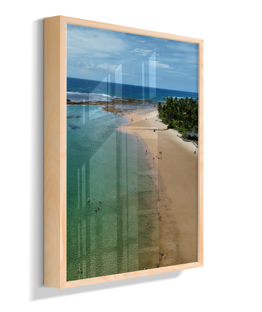 Quadro Praia Taipus de Fora - Vertical