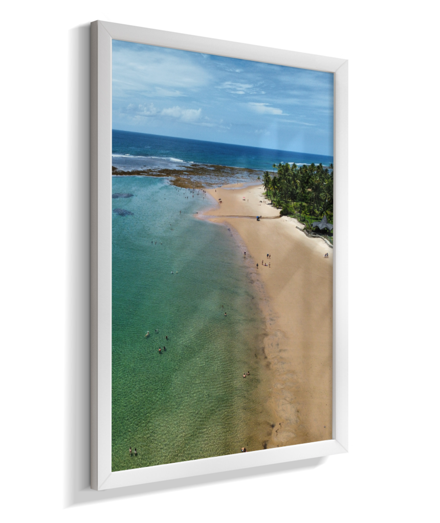 Quadro Praia Taipus de Fora - Vertical