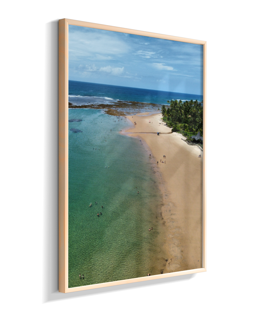 Quadro Praia Taipus de Fora - Vertical