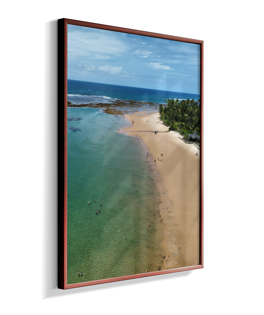 Quadro Praia Taipus de Fora - Vertical