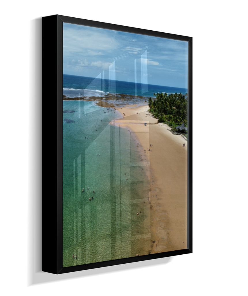 Quadro Praia Taipus de Fora - Vertical