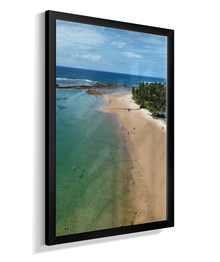 Quadro Praia Taipus de Fora - Vertical