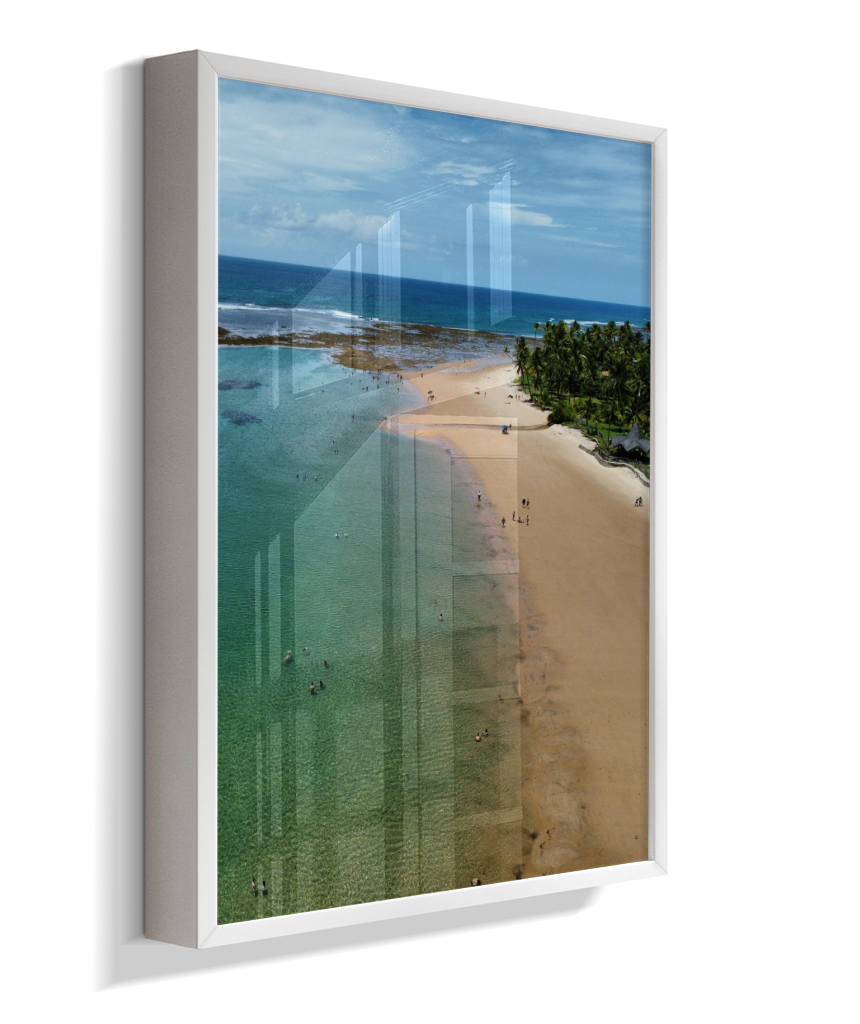 Quadro Praia Taipus de Fora - Vertical