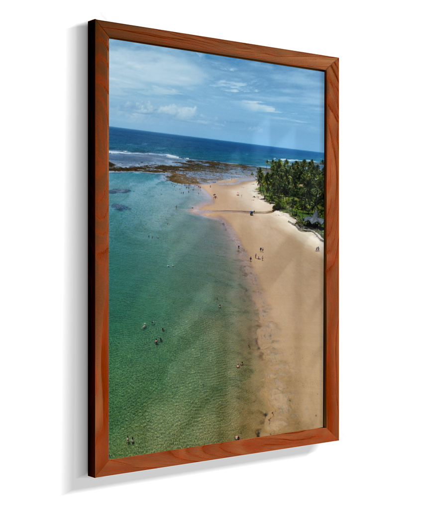 Quadro Praia Taipus de Fora - Vertical