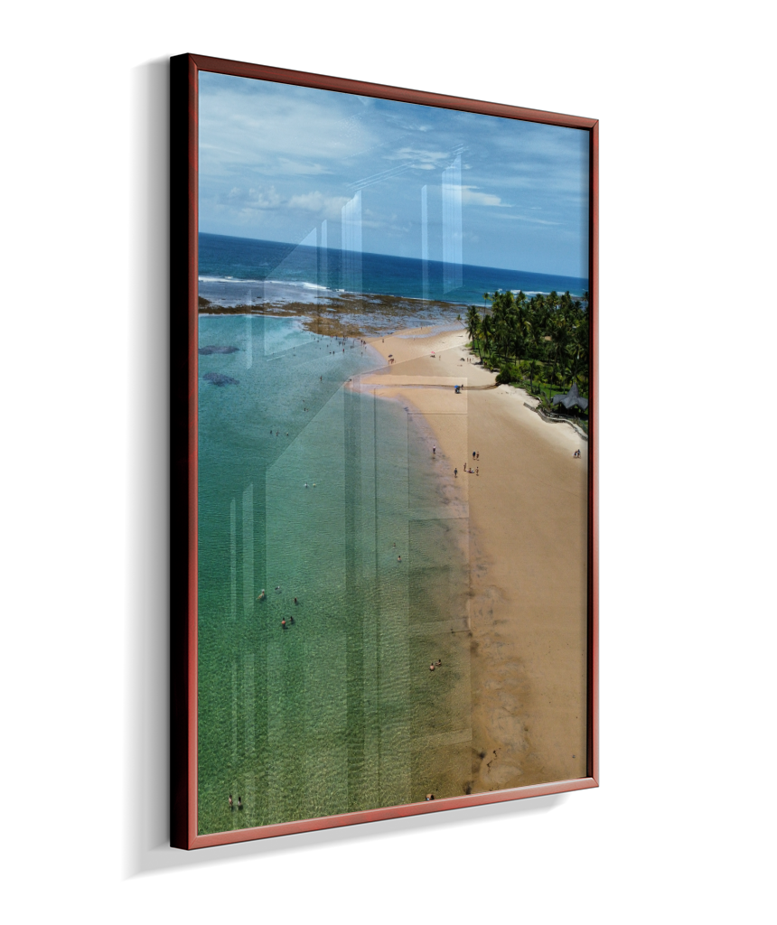 Quadro Praia Taipus de Fora - Vertical