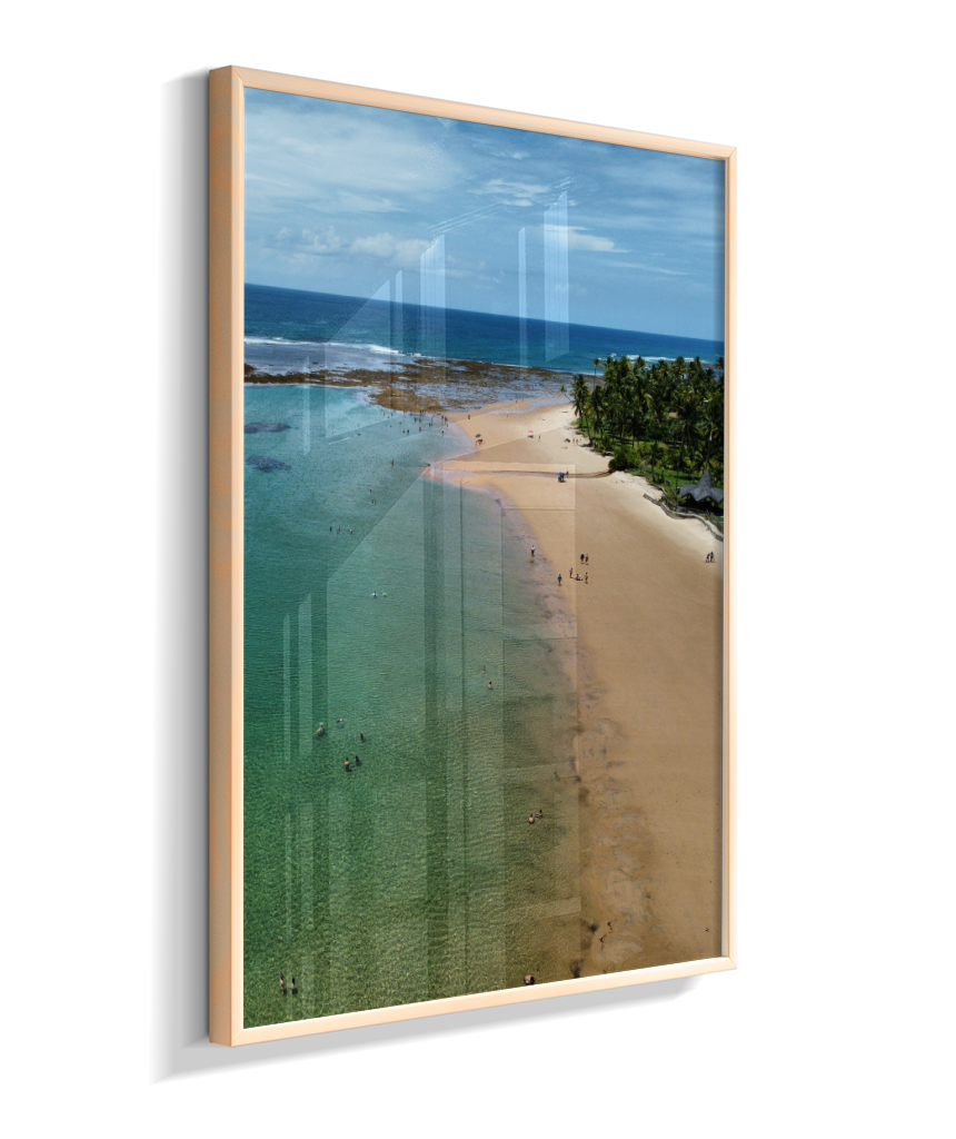 Quadro Praia Taipus de Fora - Vertical