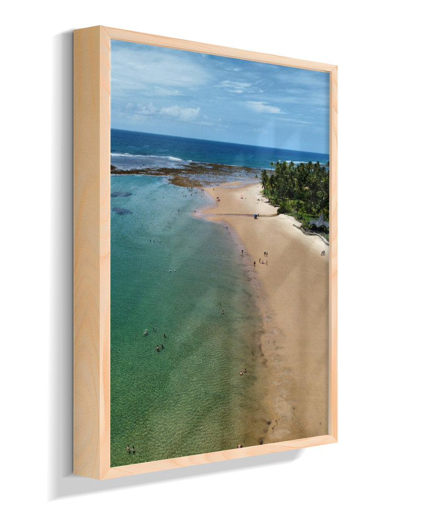 Quadro Praia Taipus de Fora - Vertical