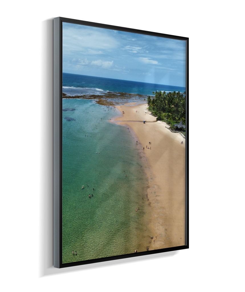 Quadro Praia Taipus de Fora - Vertical
