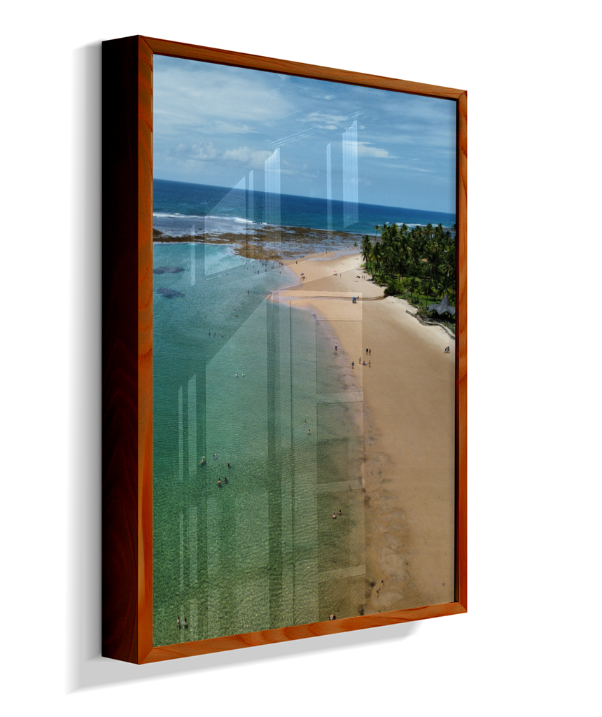 Quadro Praia Taipus de Fora - Vertical