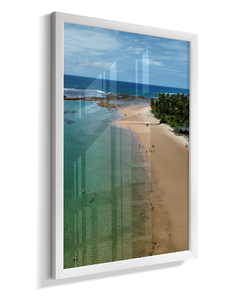 Quadro Praia Taipus de Fora - Vertical