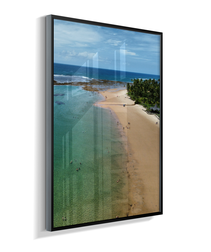 Quadro Praia Taipus de Fora - Vertical