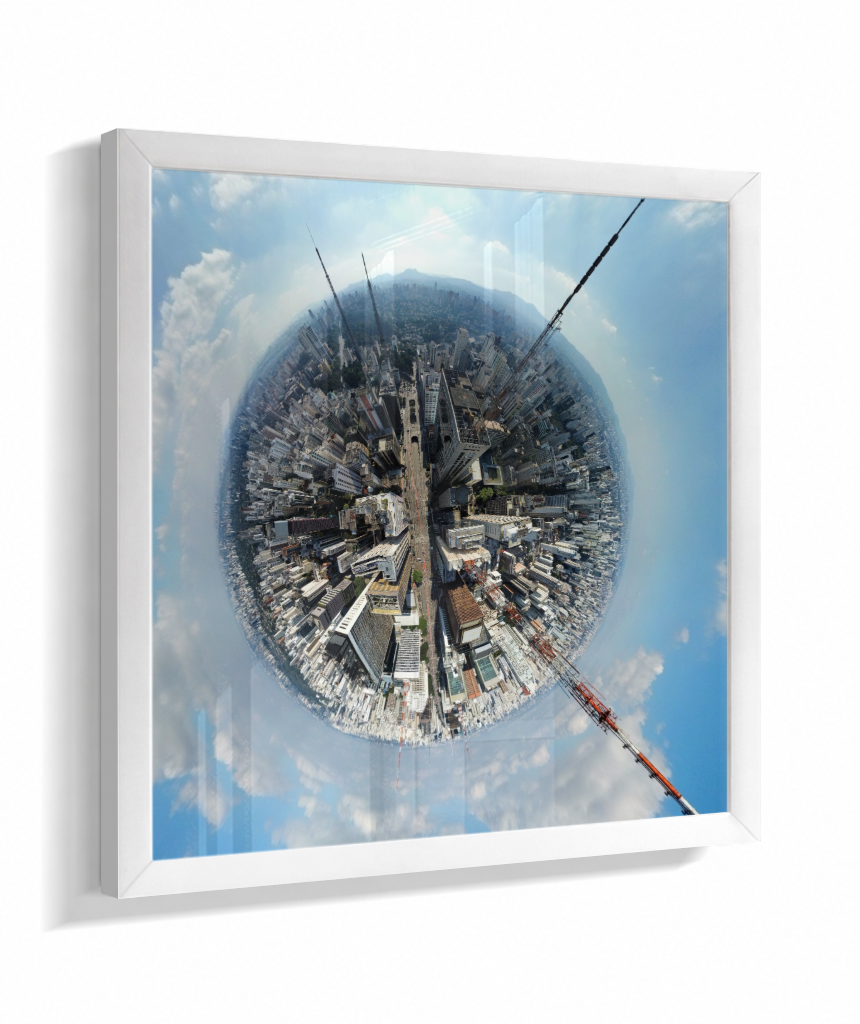 Quadro Mini-Mundo Av. Paulista - Quadrado